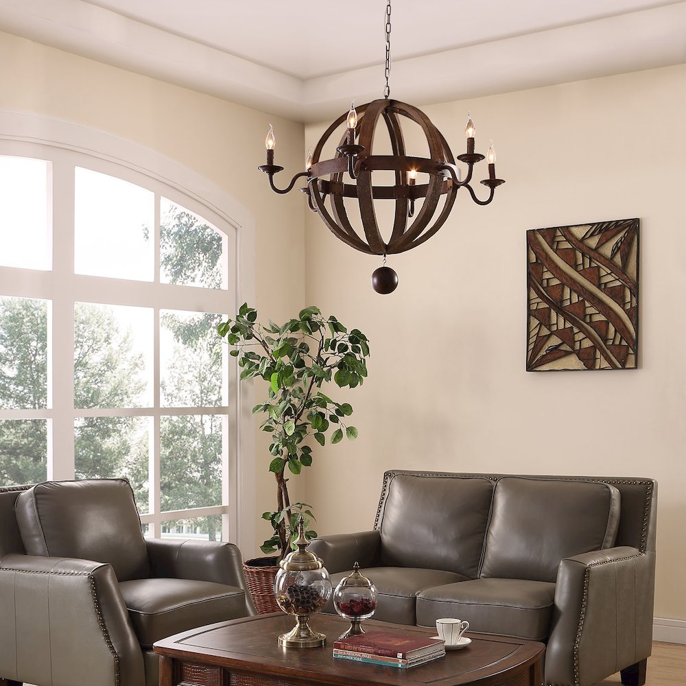 Catapult Chandelier. Picture 4