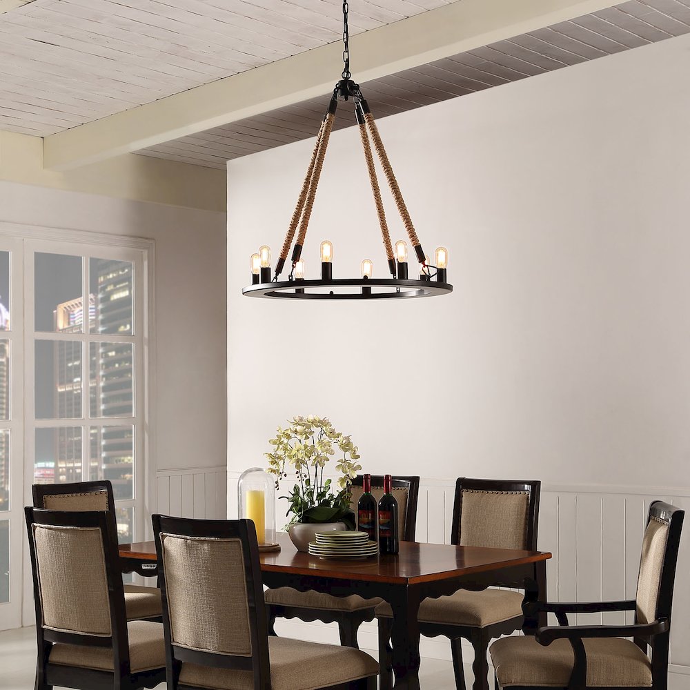 Encircle Chandelier. Picture 4