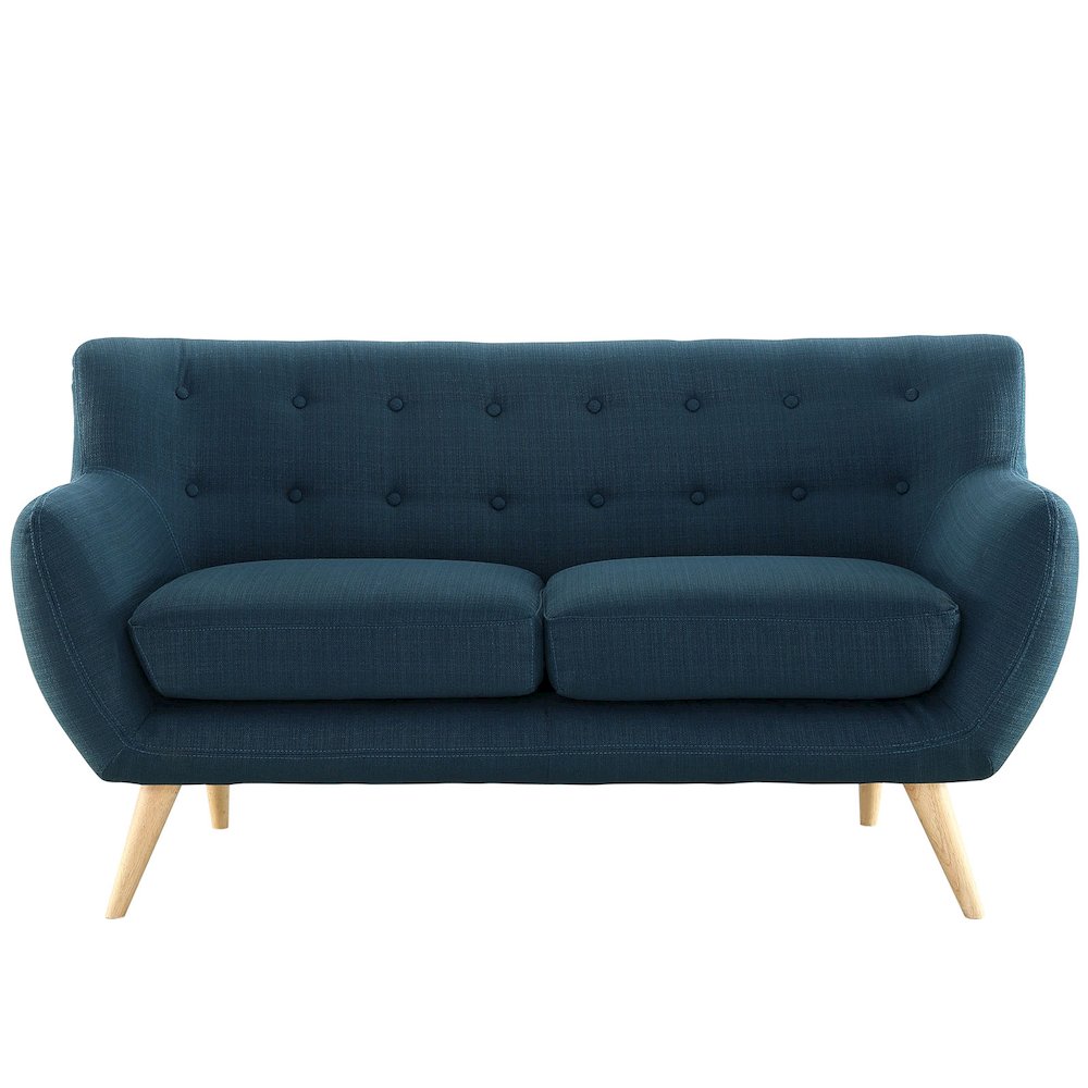 Remark Upholstered Fabric Loveseat. Picture 2