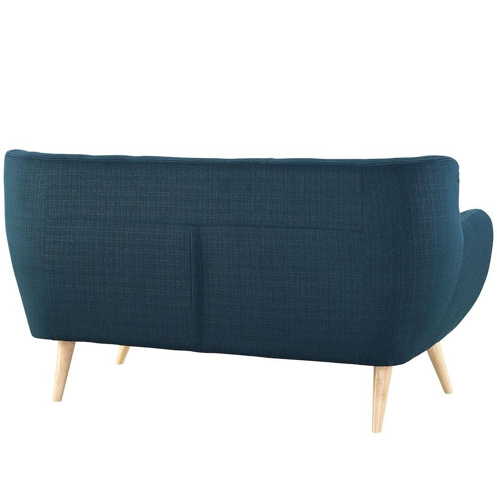 Remark Upholstered Fabric Loveseat. Picture 3