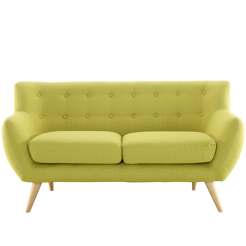 Remark Upholstered Fabric Loveseat. Picture 2