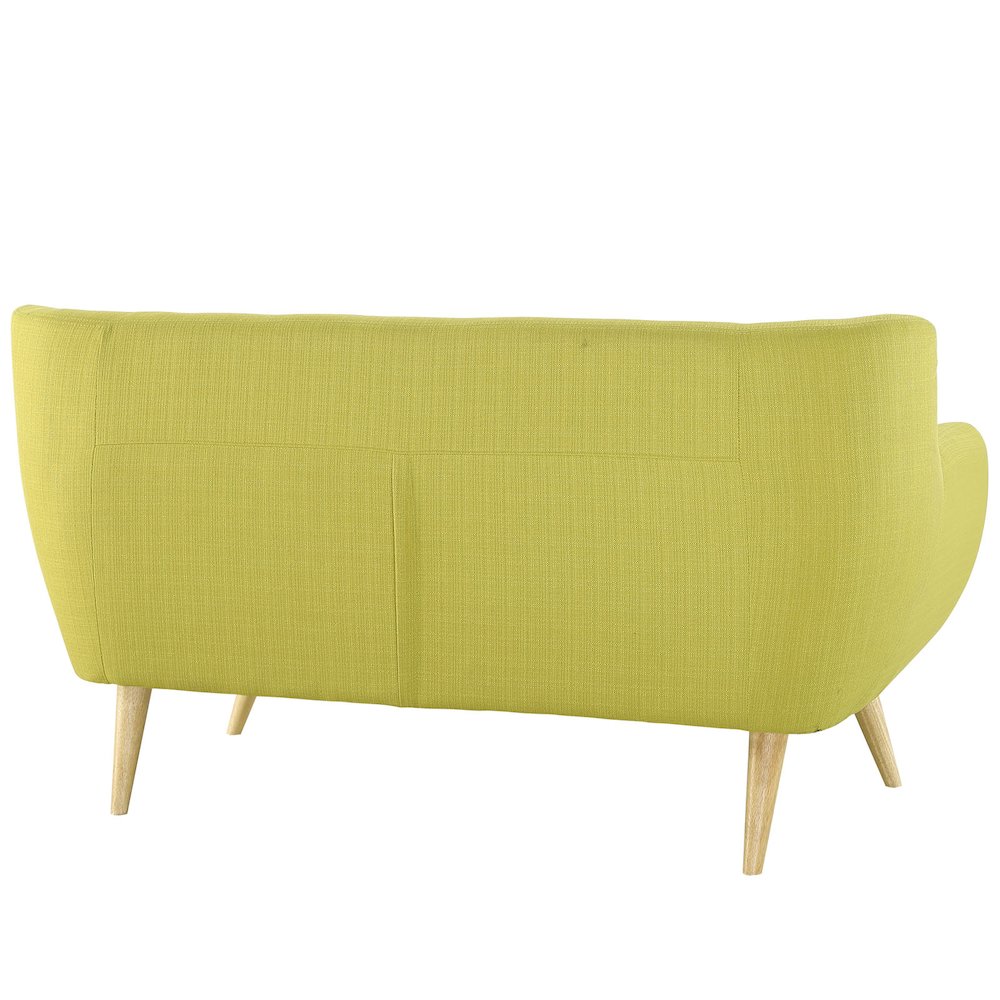 Remark Upholstered Fabric Loveseat. Picture 3