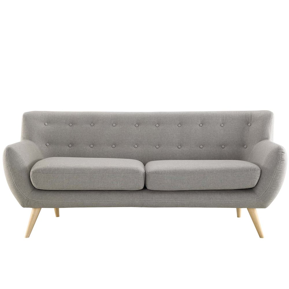 Remark Upholstered Fabric Sofa. Picture 2