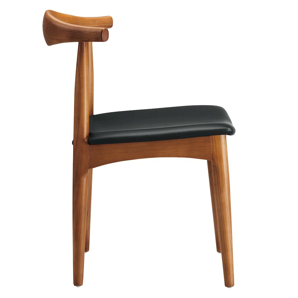 Tracy Wood Dining Chairs Set of 4. Picture 3