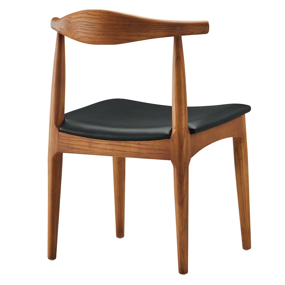 Tracy Wood Dining Chairs Set of 4. Picture 4