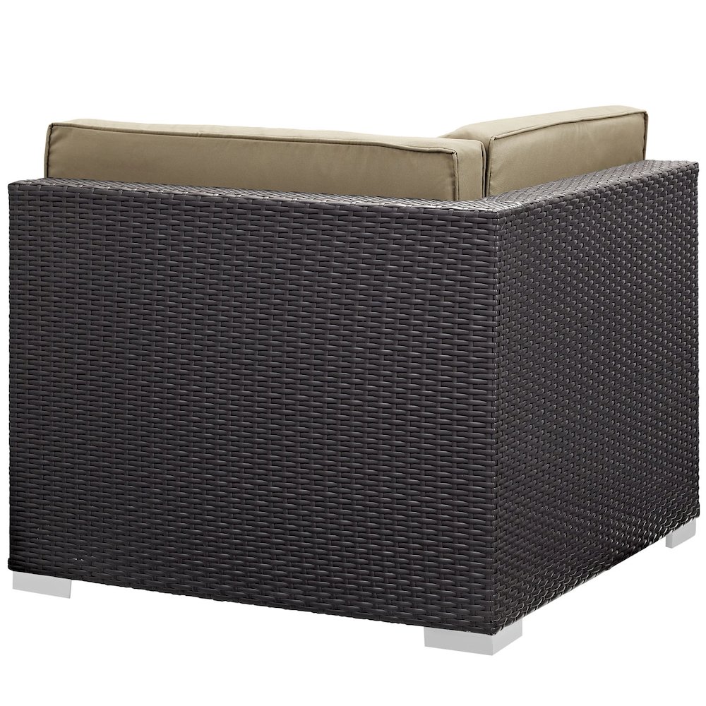 Gather Corner and Middle Outdoor Patio Sectional Set. Picture 3