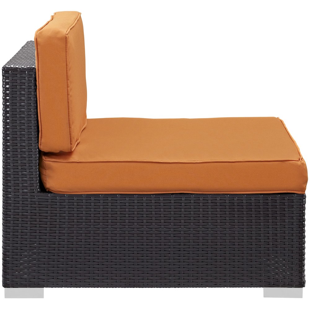 Gather Corner and Middle Outdoor Patio Sectional Set. Picture 4