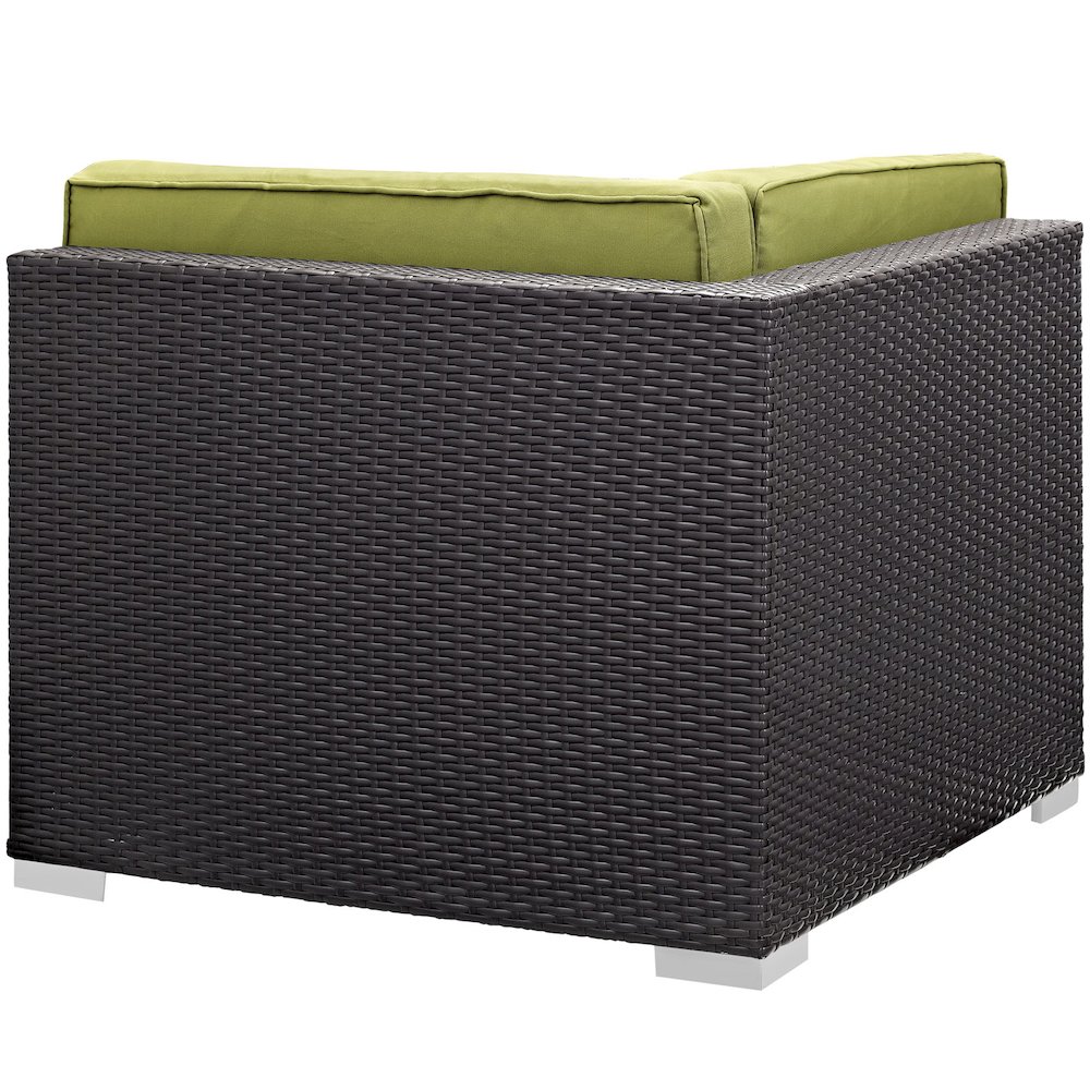Gather Corner and Middle Outdoor Patio Sectional Set. Picture 3