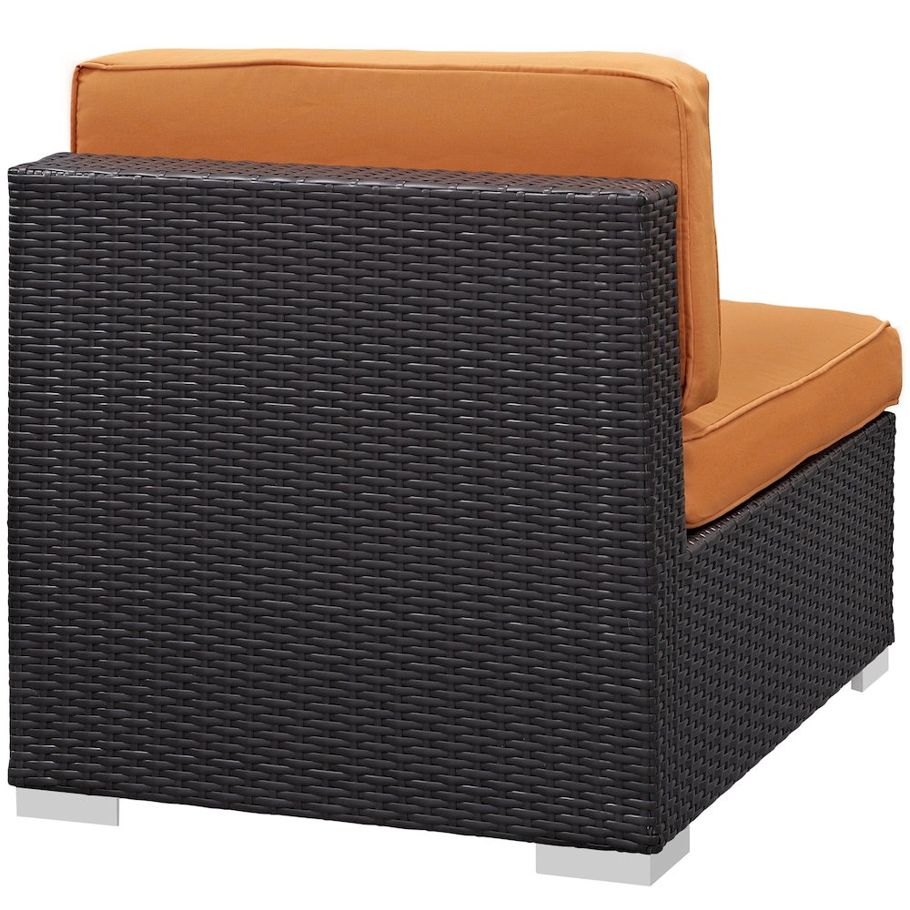 Gather Outdoor Patio Armless Chair Set of 2. Picture 4