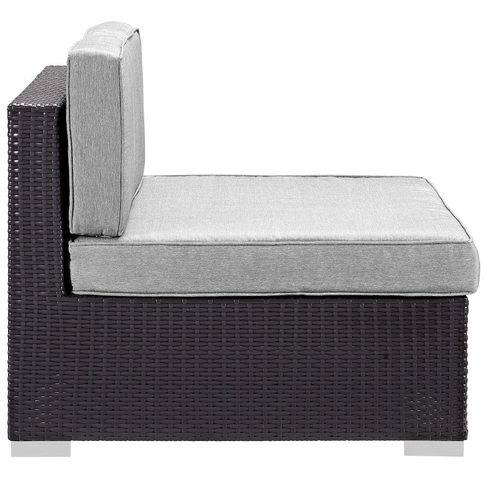 Gather Armless Outdoor Patio Sectional. Picture 2