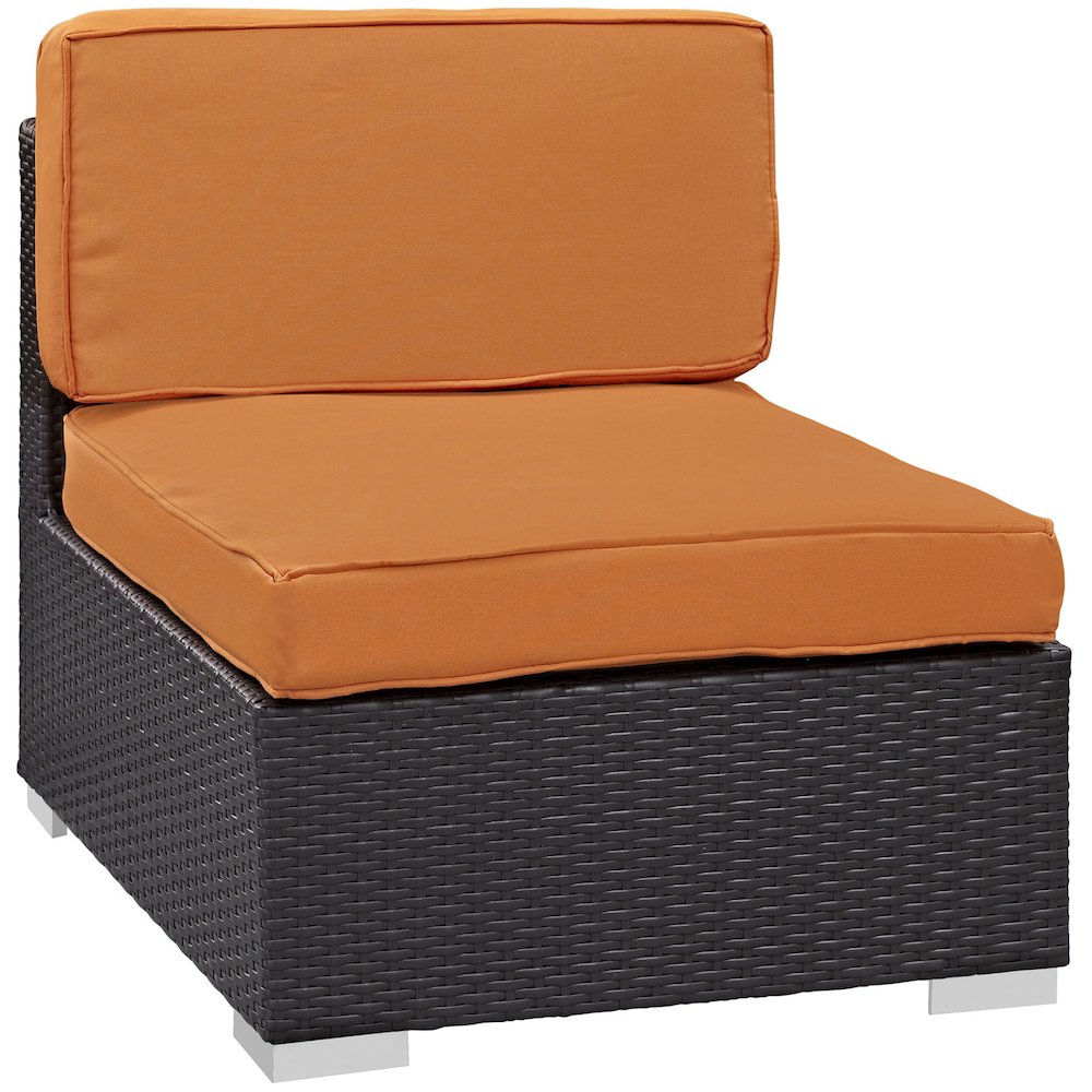 Gather Armless Outdoor Patio Sectional. Picture 1