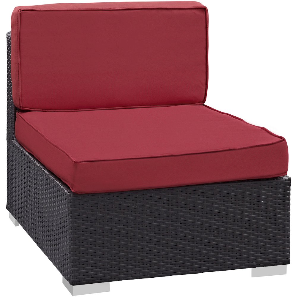 Gather Armless Outdoor Patio Sectional. Picture 1