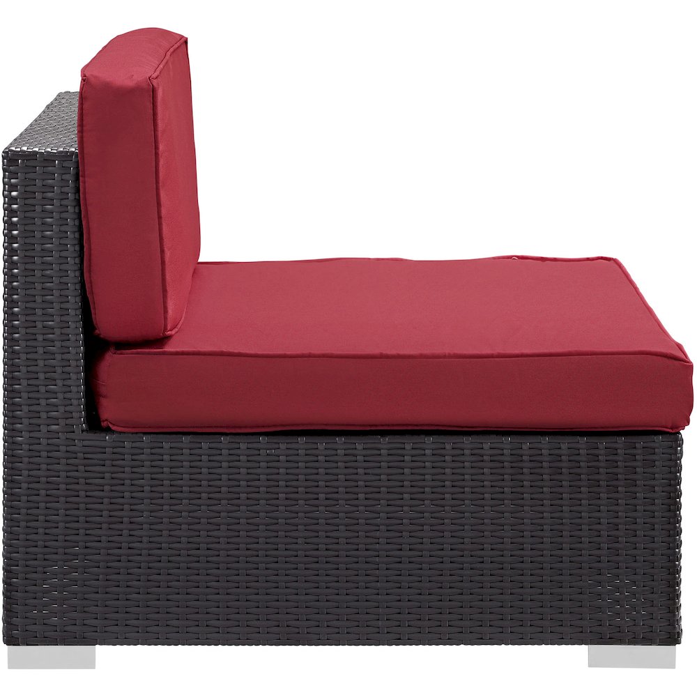 Gather Armless Outdoor Patio Sectional. Picture 2