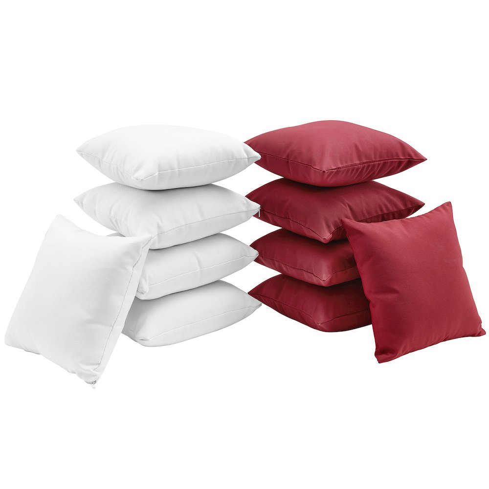 Gather 10 Piece Outdoor Patio Pillow Set. Picture 1