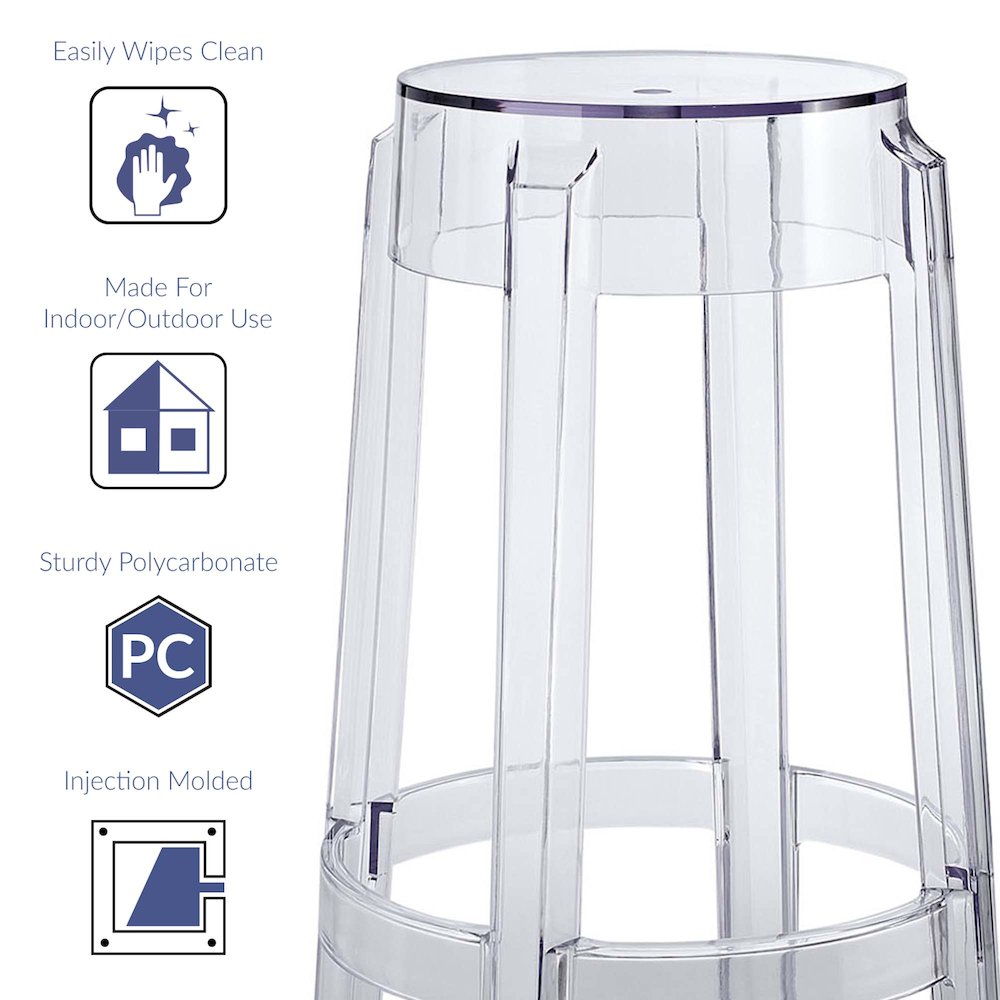 Casper Backless Bar Stool. Picture 2