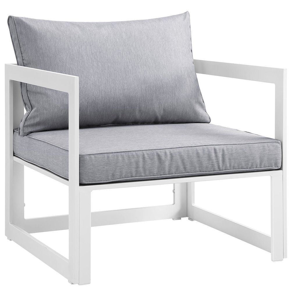 Fortuna 6 Piece Outdoor Patio Sectional Sofa Set. Picture 6