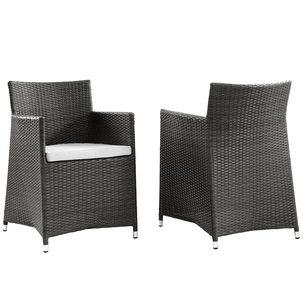 Junction Outdoor Patio Wicker Armchair Set of 2. Picture 1