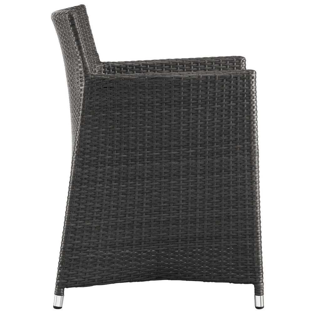 Junction Outdoor Patio Wicker Armchair Set of 2. Picture 3