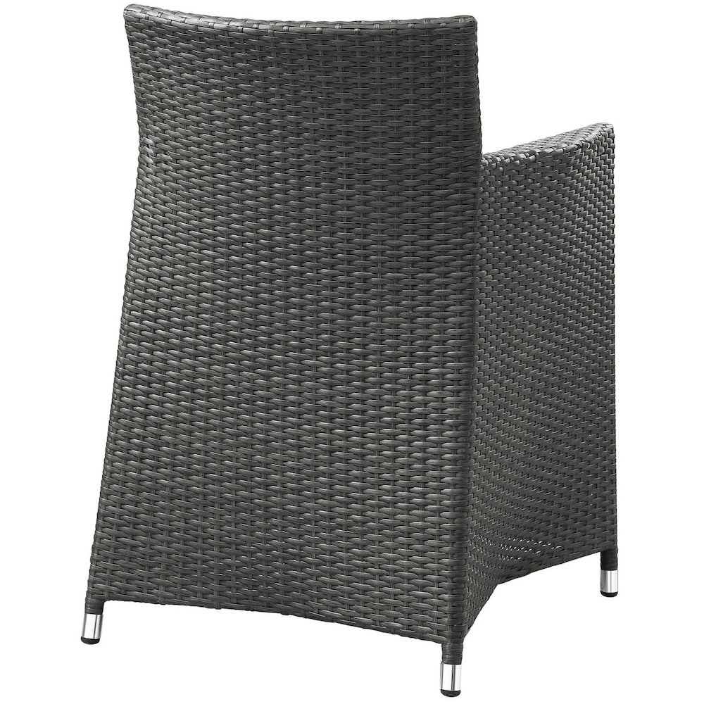 Junction Outdoor Patio Wicker Armchair Set of 2. Picture 4
