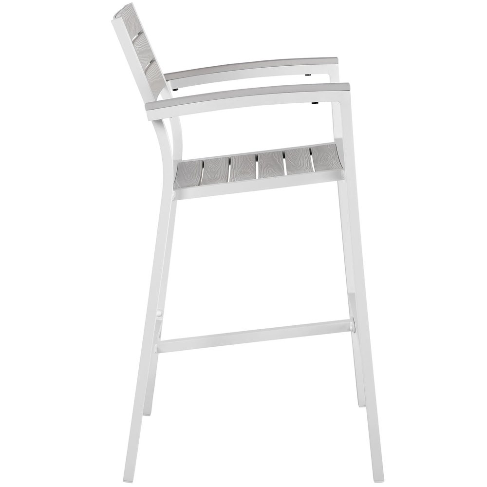 Maine Outdoor Patio Bar Stool Set of 2. Picture 3