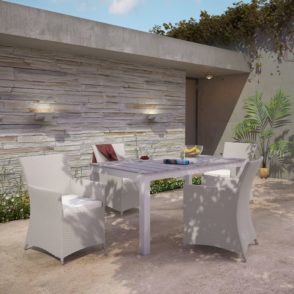 Junction 5 Piece Outdoor Patio Dining Set. Picture 7
