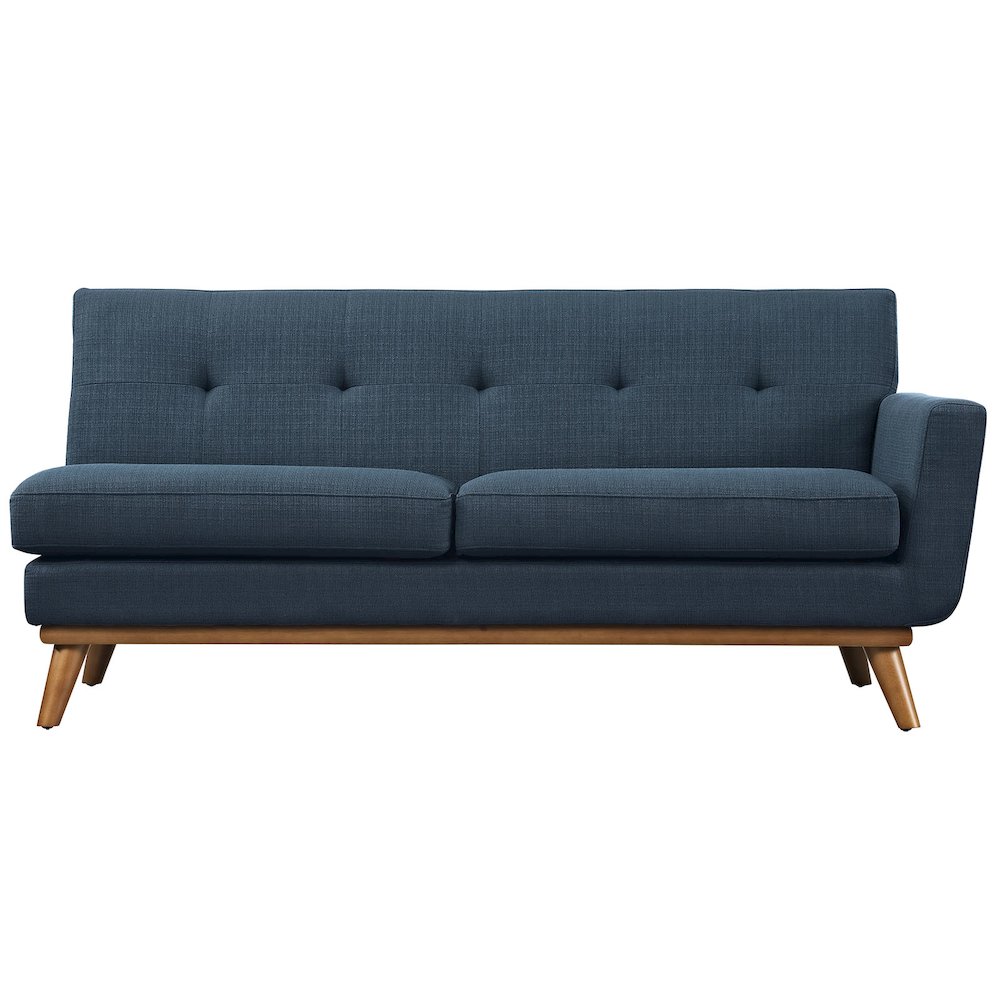 Engage Right-Arm Upholstered Fabric Loveseat. Picture 3