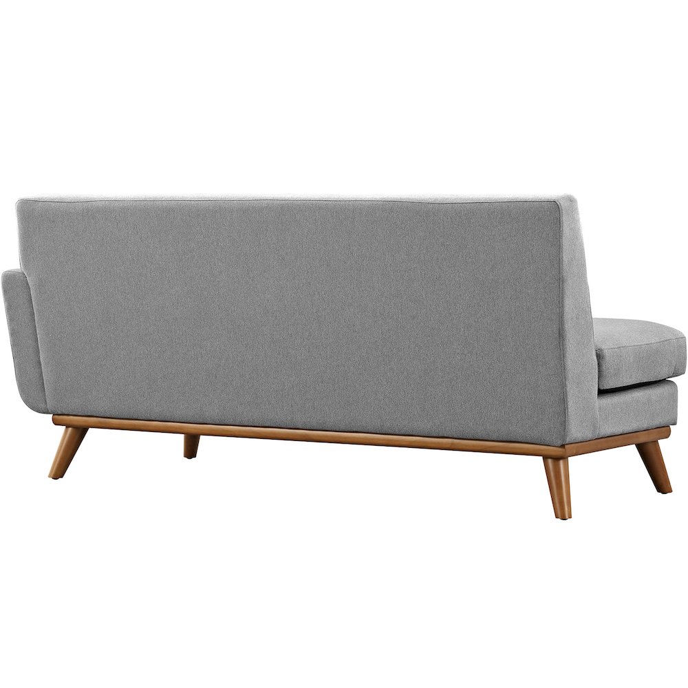 Engage Right-Arm Upholstered Fabric Loveseat. Picture 2