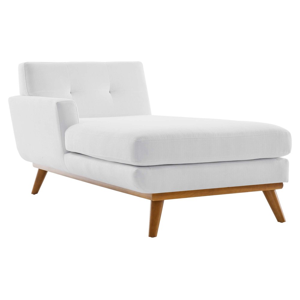 Engage Left-Facing Upholstered Fabric Chaise. Picture 1