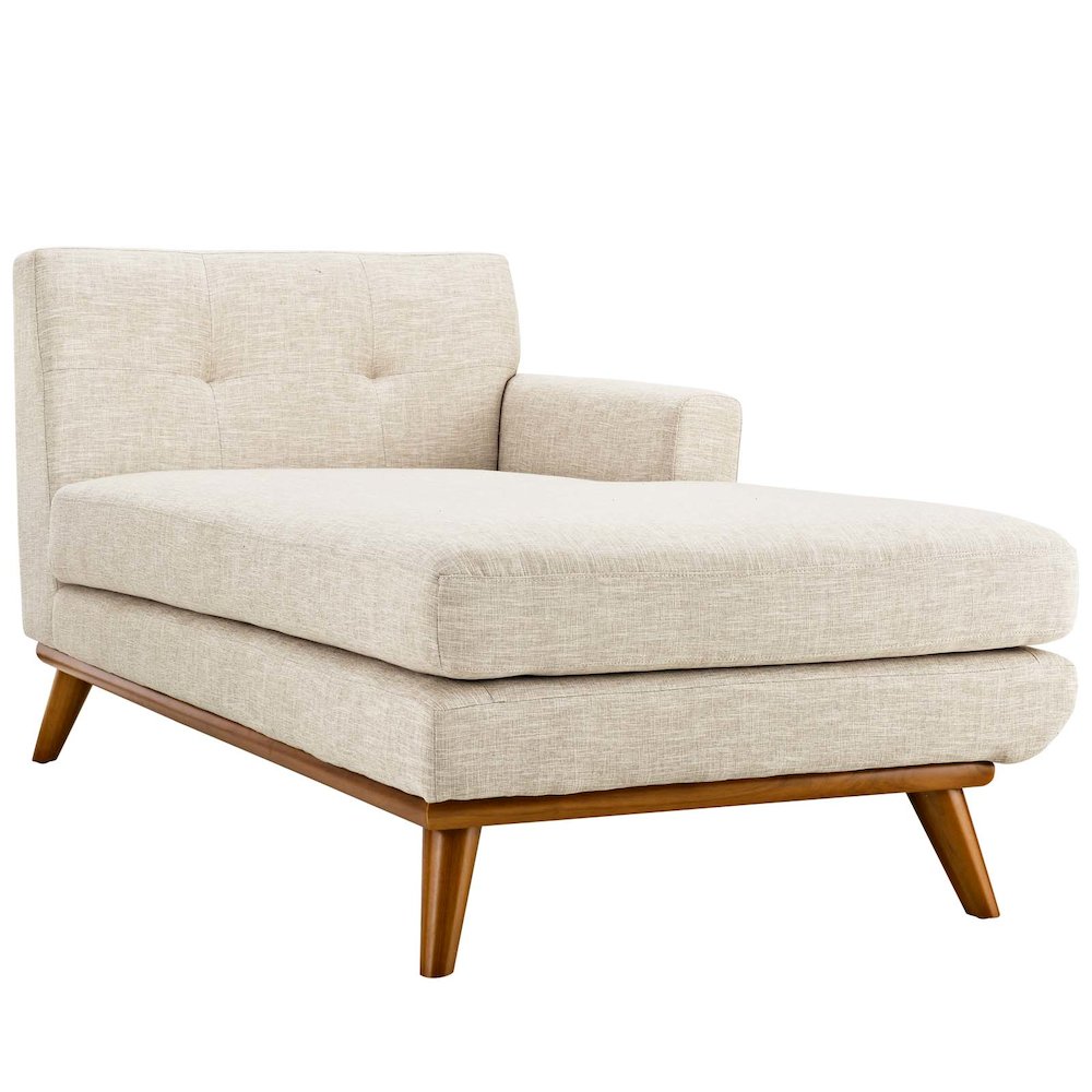 Engage Right-Facing Upholstered Fabric Chaise. Picture 1