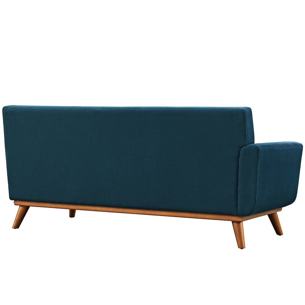 Engage Left-Arm Upholstered Fabric Loveseat. Picture 2