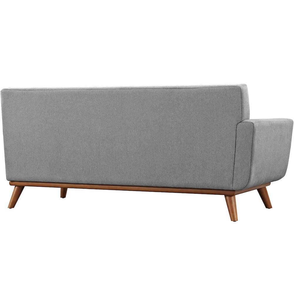 Engage Left-Arm Upholstered Fabric Loveseat. Picture 2