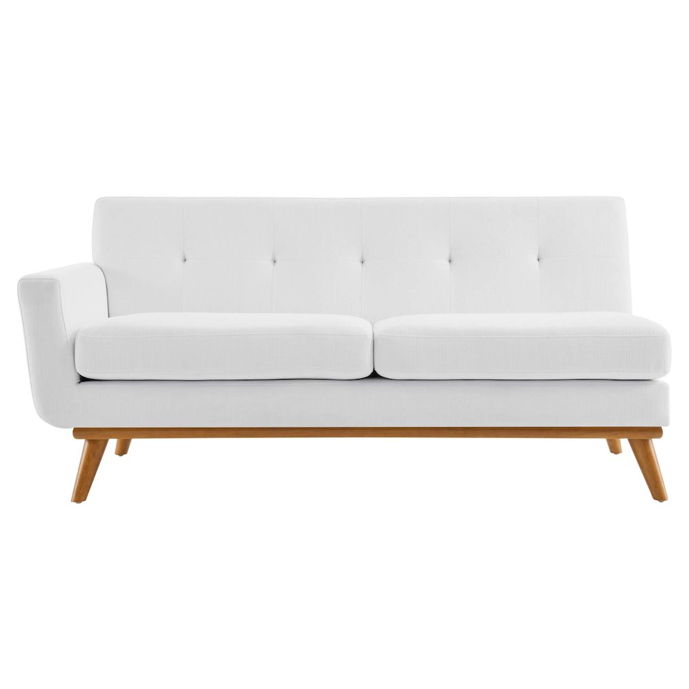 Engage Left-Arm Upholstered Fabric Loveseat. Picture 4