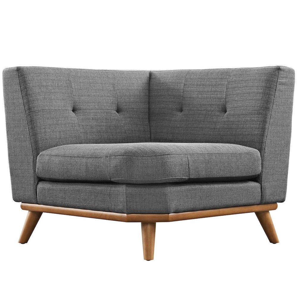 Engage Upholstered Fabric Corner Chair. Picture 1