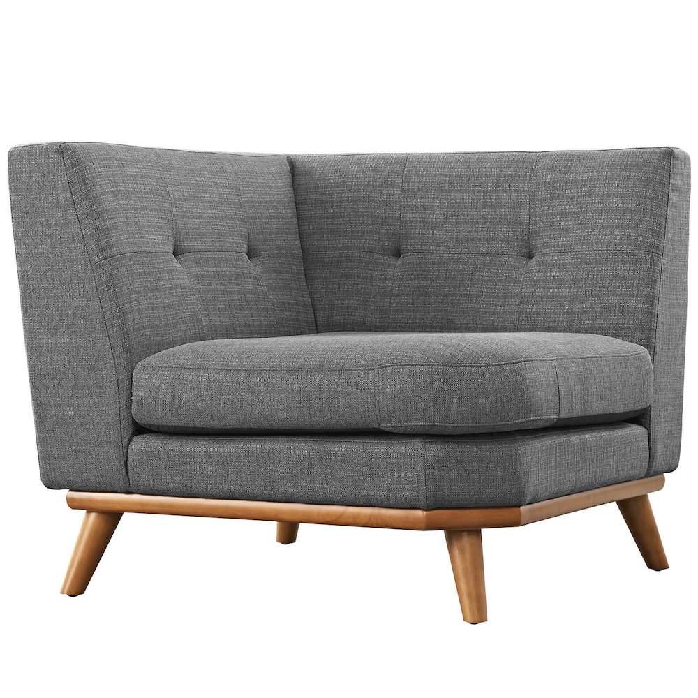 Engage Upholstered Fabric Corner Chair. Picture 2