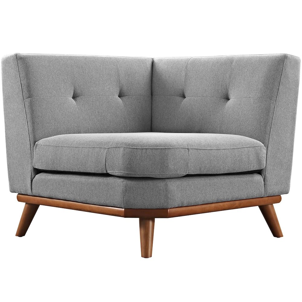 Engage Upholstered Fabric Corner Chair. Picture 1