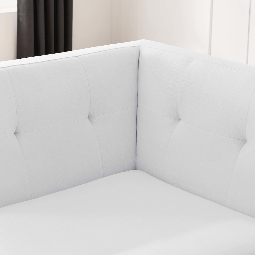 Engage Upholstered Fabric Corner Chair. Picture 6