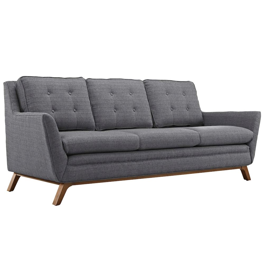 Beguile Upholstered Fabric Sofa. Picture 1