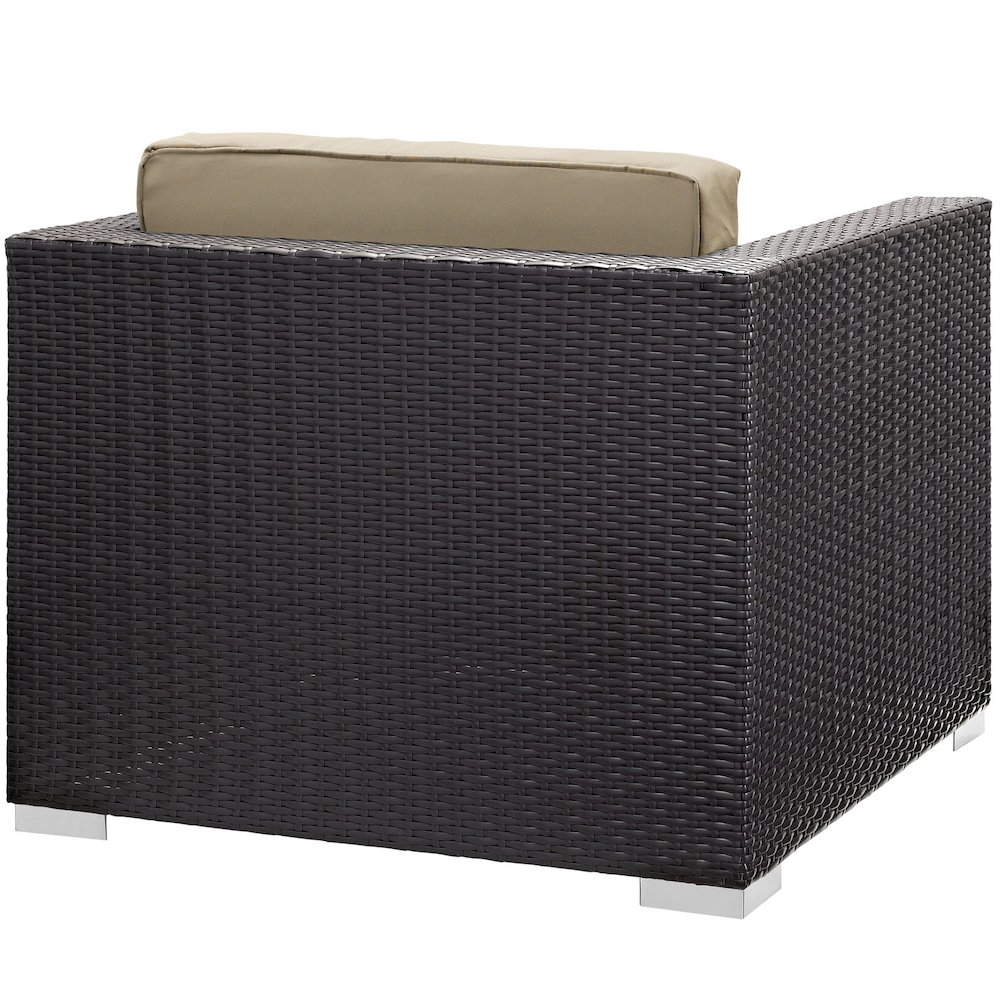 Convene 5 Piece Outdoor Patio Sectional Set. Picture 8