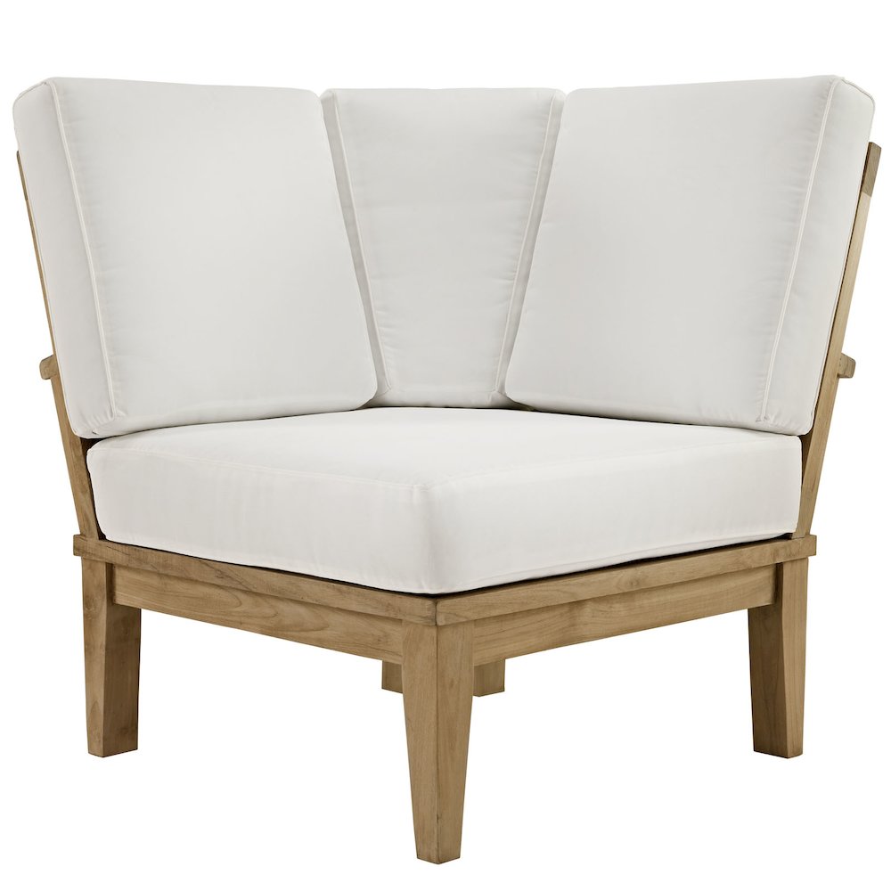 Marina 6 Piece Outdoor Patio Teak Set. Picture 6