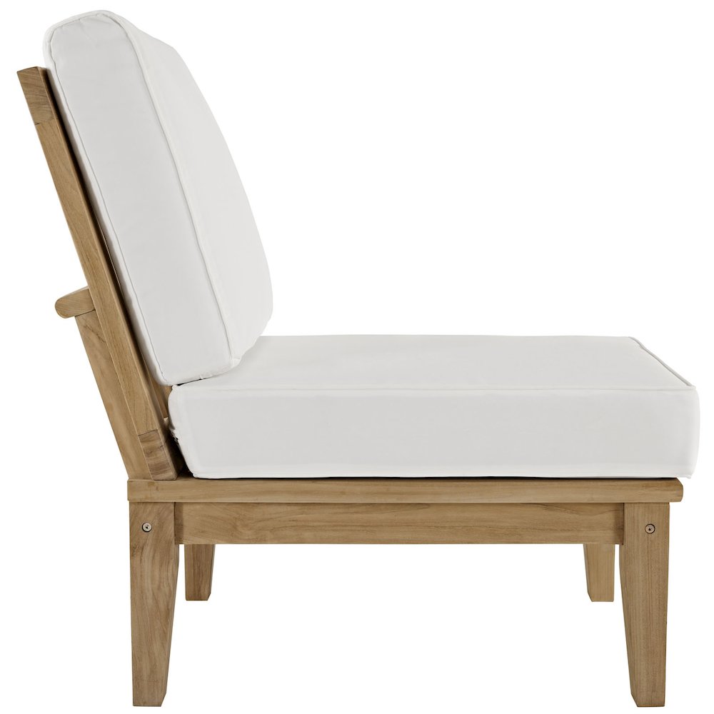 Marina 2 Piece Outdoor Patio Teak Set. Picture 4