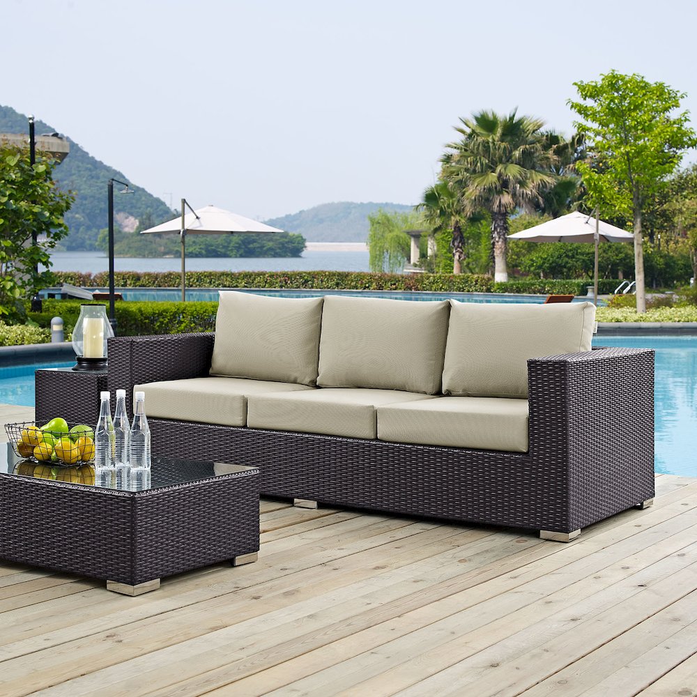 Convene Outdoor Patio Sofa. Picture 5