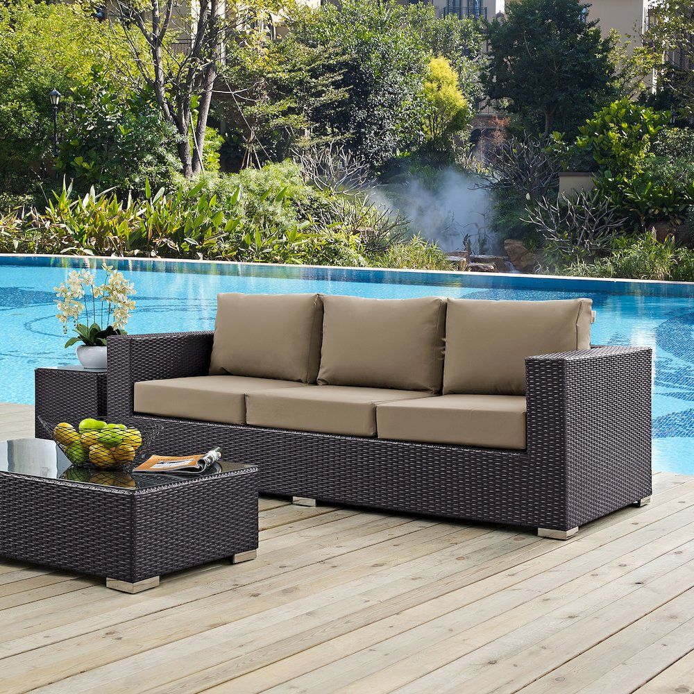 Convene Outdoor Patio Sofa. Picture 5