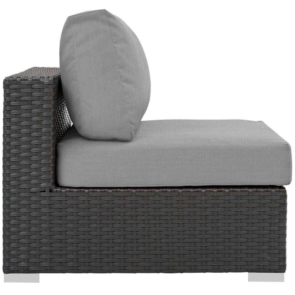 Sojourn Outdoor Patio Fabric Sunbrella Armless. Picture 2