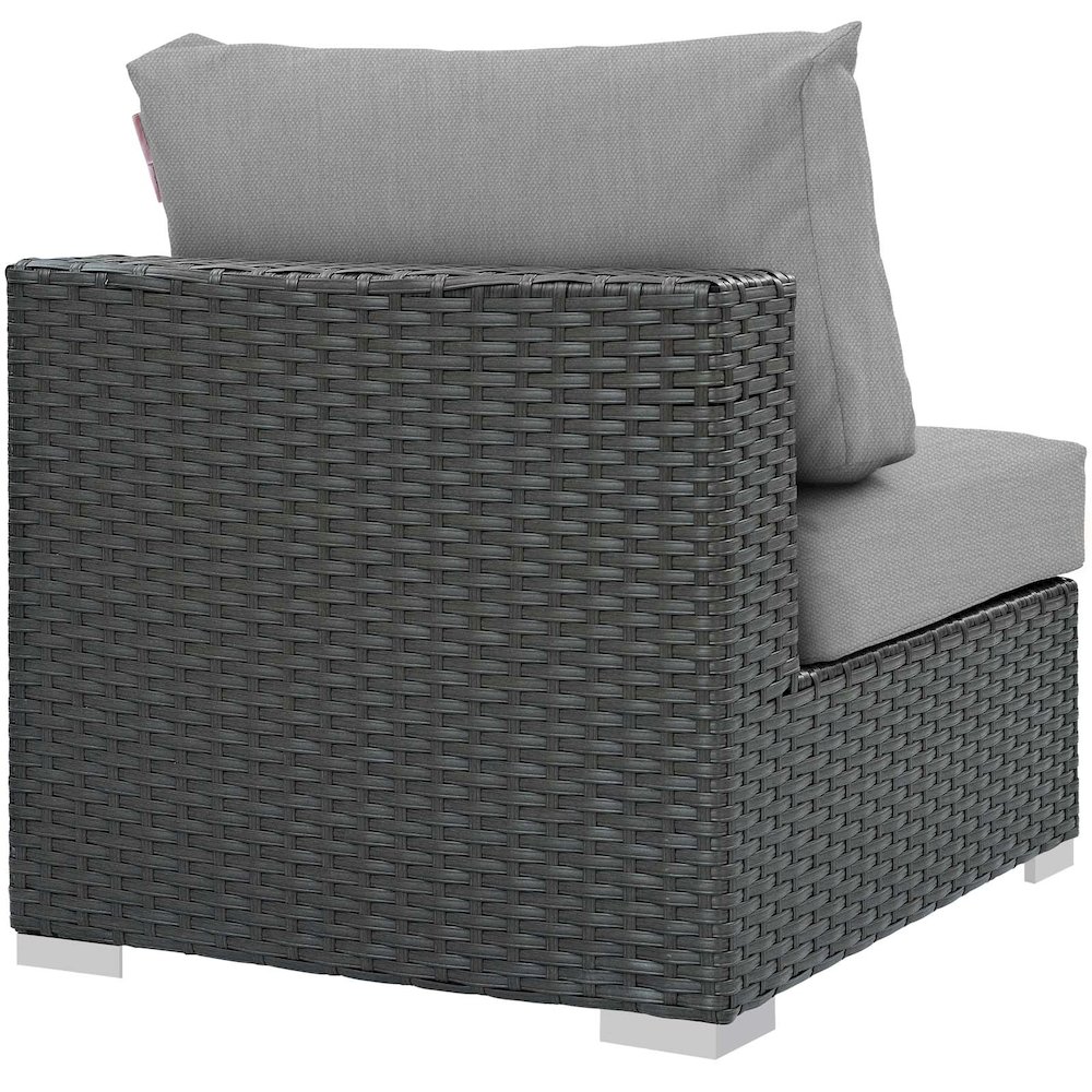 Sojourn Outdoor Patio Fabric Sunbrella Armless. Picture 3