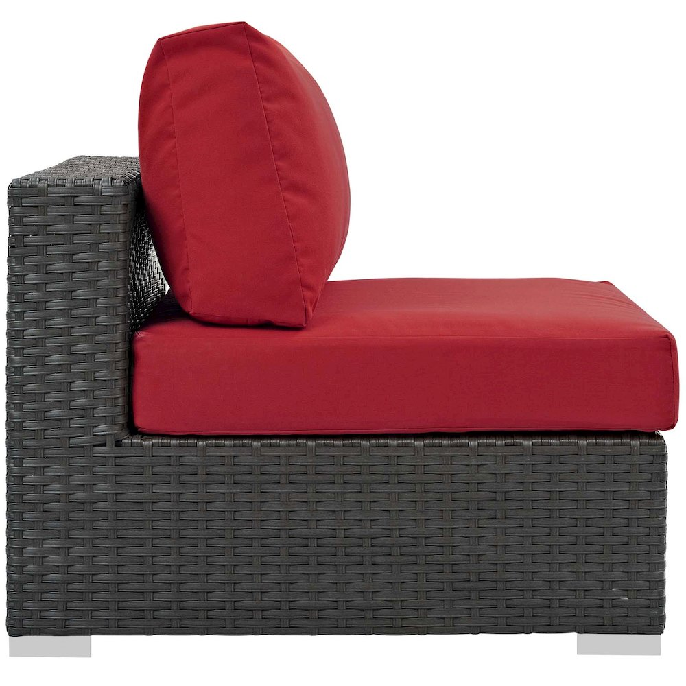 Sojourn Outdoor Patio Fabric Sunbrella Armless. Picture 2