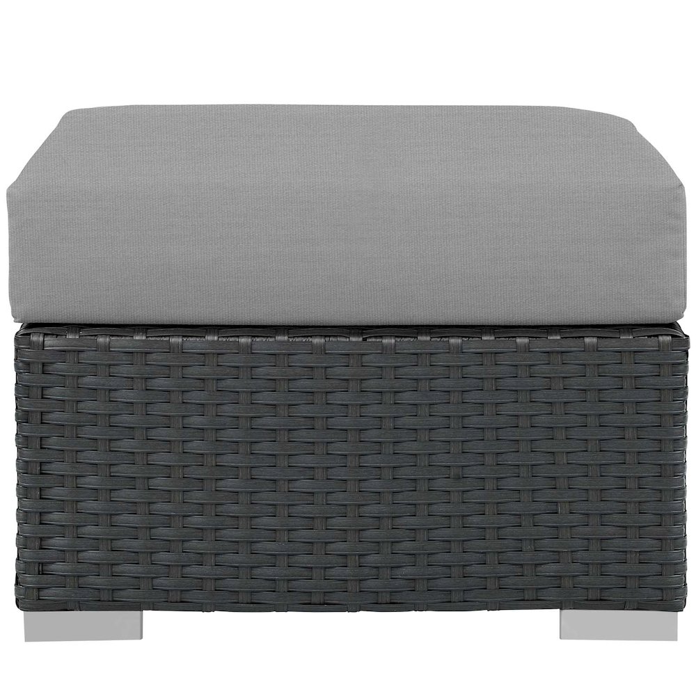 Sojourn Outdoor Patio Sunbrella Ottoman. Picture 2