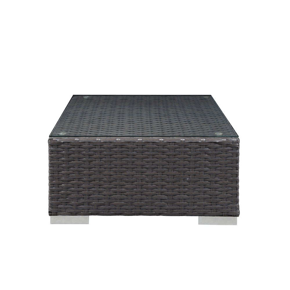 Sojourn Outdoor Patio Sunbrella Ottoman. Picture 4