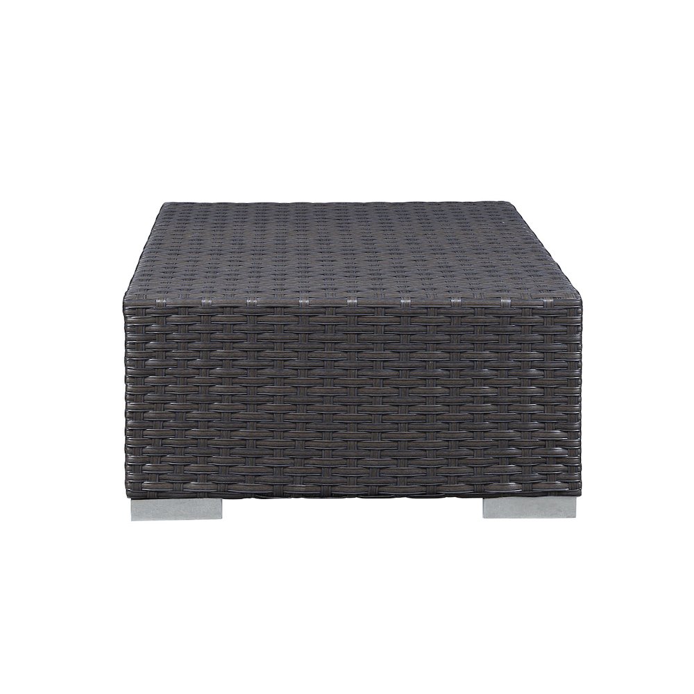 Sojourn Outdoor Patio Sunbrella Ottoman. Picture 6