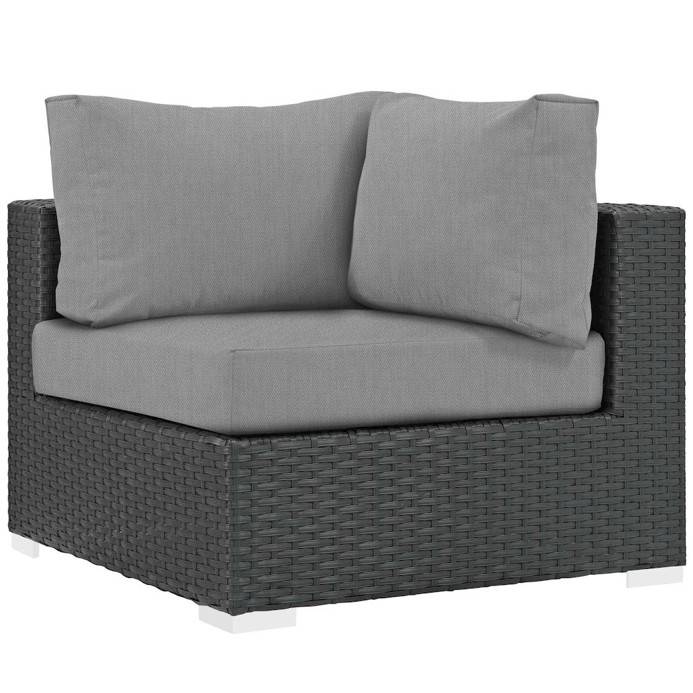 Sojourn Outdoor Patio Sunbrella Corner. Picture 1