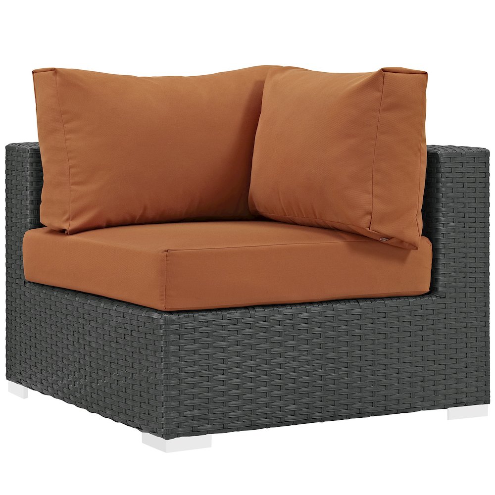 Sojourn Outdoor Patio Sunbrella Corner. Picture 1
